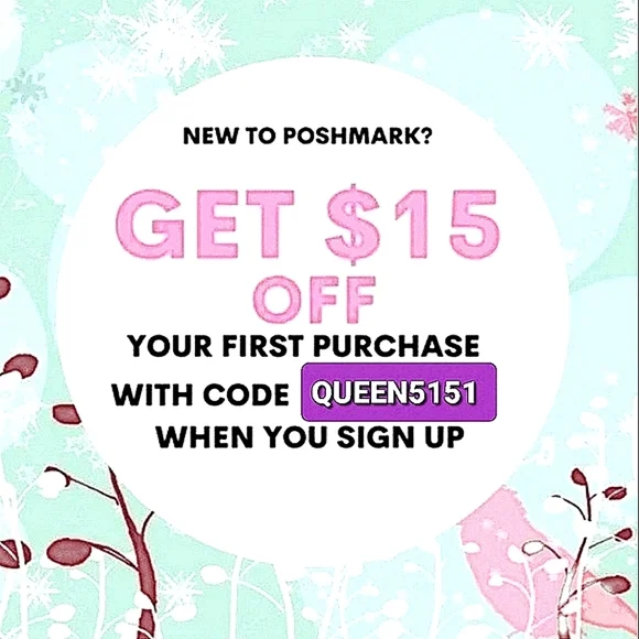 Poshmark $15 Off Promo Code - Picture 1 of 1